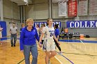 Women's Basketball Senior Day  Wheaton College Women's Basketball Senior Day 2020. - Photo By: KEITH NORDSTROM : Wheaton, basketball, Senior Day